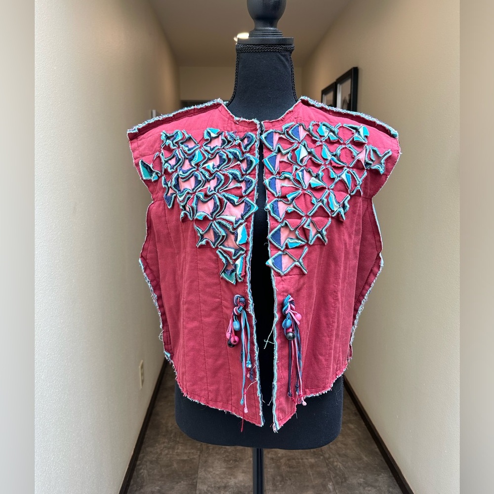 Be Unique! Quilted Colorful Vest